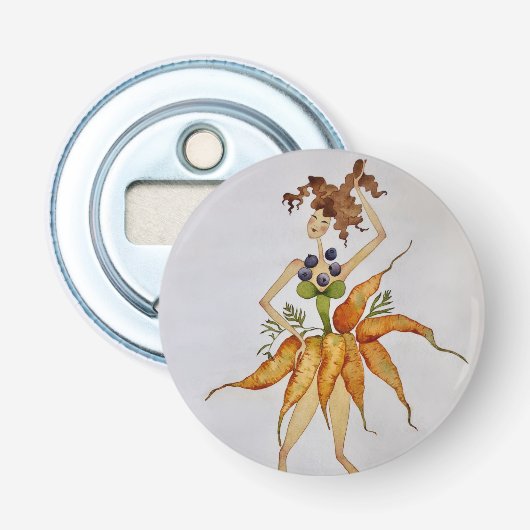 Karotte Flaschenöffner (Vorderseite)