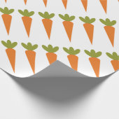 Karotte Geschenkpapier (Ecke)