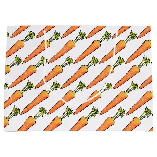 Karotte Große Geschenktüte (Vorderseite)