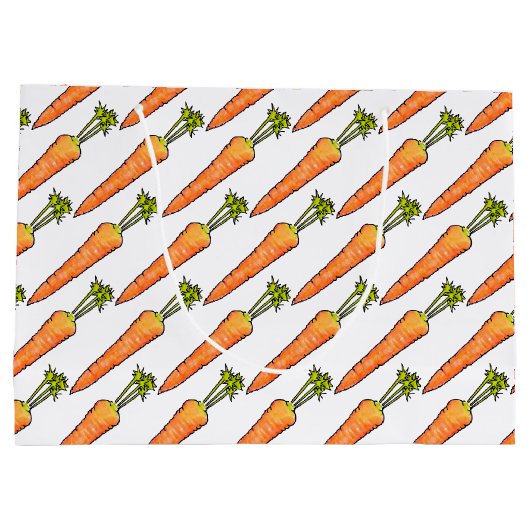 Karotte Große Geschenktüte (Rückseite)