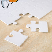 Karotte im Poker mit Poker-Karten Puzzle (Seite)