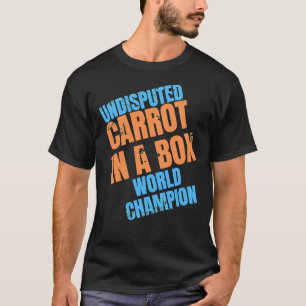 Karotte in einer Box Weltmeister Vintage Klassiker T-Shirt