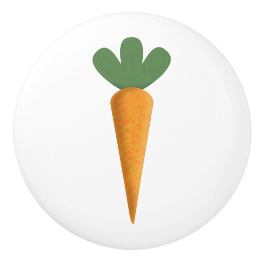 Karotte Keramikknauf (Vorderseite)