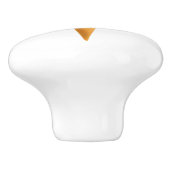 Karotte Keramikknauf (Seitenansicht)