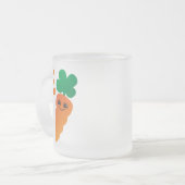 Karotte Mattglastasse (Vorderseite Links)