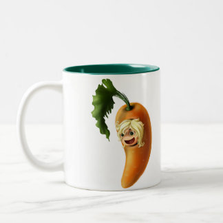 Karotte Zweifarbige Tasse