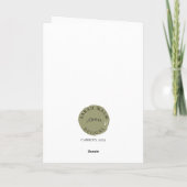 Karotten, 5x7 Notizkarte Karte (Rückseite)