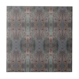 Karotten Baumrinden-Muster 4,25 Quadrat Fliese