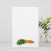 Karotten Briefpapier (Stehend Vorderseite)