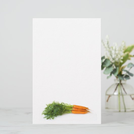 Karotten Briefpapier (Stehend Vorderseite)