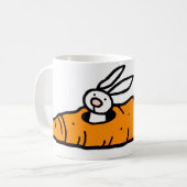 Karotten-Fahrt Kaffeetasse (Vorderseite Links)