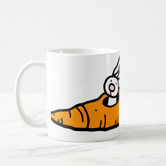 Karotten-Fahrt Kaffeetasse (Links)