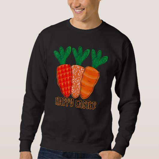 Karotten für die Osterblütenkarotte Sweatshirt (Vorderseite)