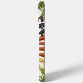 Karotten Gemüse farbenfrohe Regenbogen Muster Gart Case-Mate iPhone Hülle (Rückseite / Links)