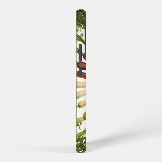 Karotten Gemüse farbenfrohe Regenbogen Muster Gart Samsung Galaxy Hülle (Rechte Seite)