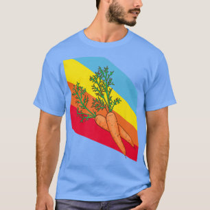 Karotten Gemüse Lebensmittel Vegan Vegetarier 313 T-Shirt