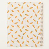 Karotten Gemüse Personalisiert Planer (Rückseite)