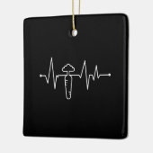 Karotten Gemüse Vegan Keramikornament (Links)
