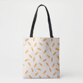 Karotten Gemüsemuster Tasche (Vorderseite)