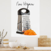 Karotten, gerieben poster (Küche)