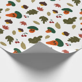 Karotten Geschenkpapier (Ecke)