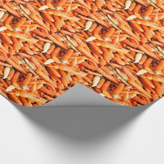 Karotten Geschenkpapier (Ecke)