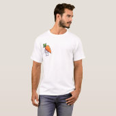 Karotten-Hasen-Dash T-Shirt (Vorne ganz)