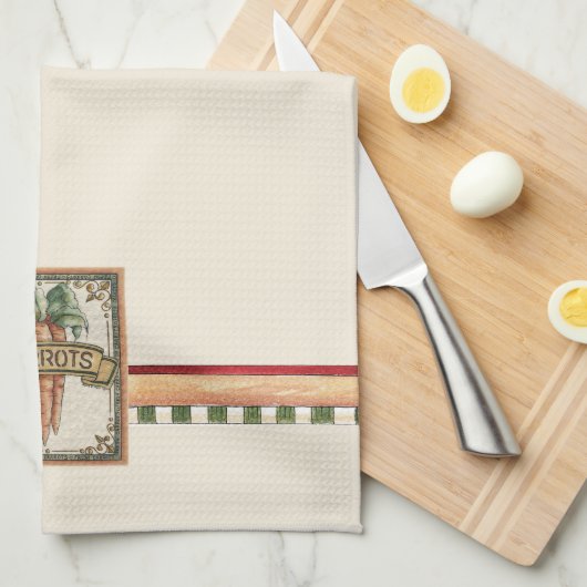 Karotten - Küchentücher (Viertel Falte)