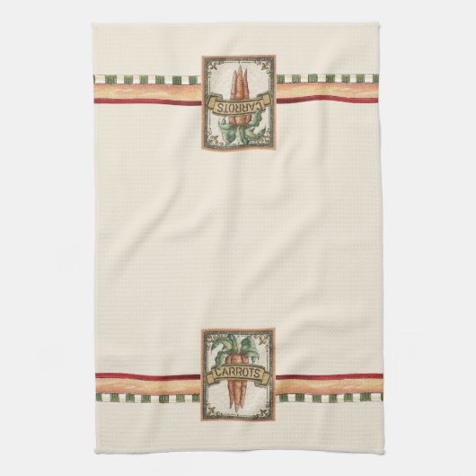 Karotten - Küchentücher (Vertikal)