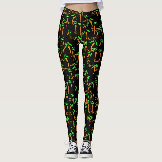Karotten Leggings (Vorderseite)