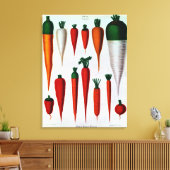 Karotten Leinwanddruck (Insitu (Wohnzimmer))