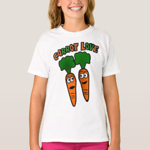 Karotten-Liebe mit zwei Karotten in der Liebe T-Shirt