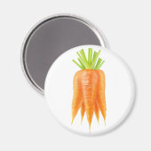 Karotten Magnet (Vorderseite/Rückseite)