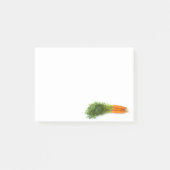 Karotten Post-it Klebezettel (Vorderseite)