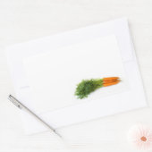 Karotten Rechteckiger Aufkleber (Umschlag)