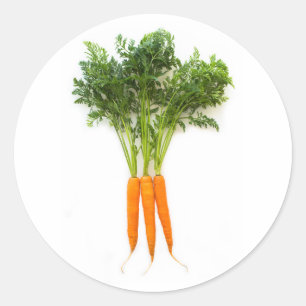 Karotten Runder Aufkleber