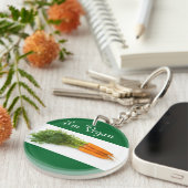 Karotten Schlüsselanhänger (Vorderseite rechts)