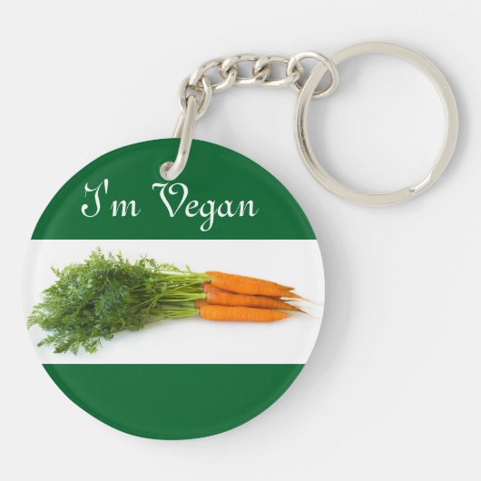 Karotten Schlüsselanhänger (Rückseite)