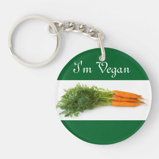 Karotten Schlüsselanhänger (Vorderseite)