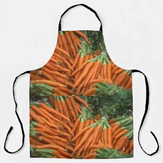 Karotten Schürze (Vorderseite)