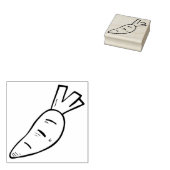 Karotten-Stempel Gummistempel (Stempel)