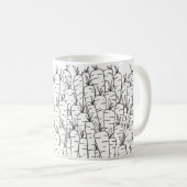 Karotten-Tasse Kaffeetasse (VorderseiteRechts)