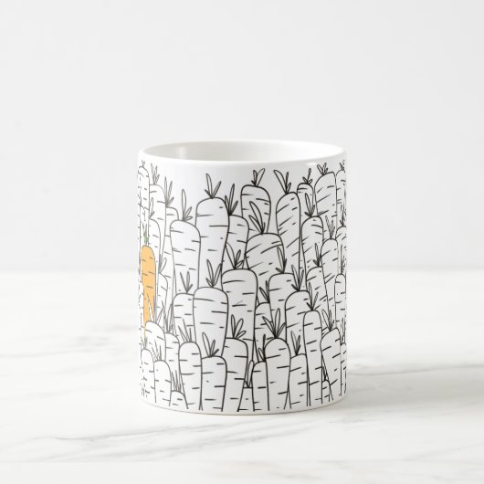 Karotten-Tasse Kaffeetasse (Mittel)