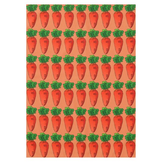 Karotten Tischdecke (Vorderseite)