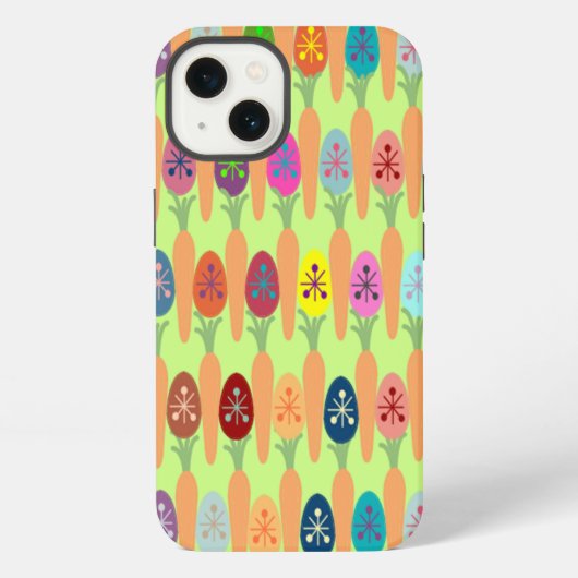 Karotten und Eier iPhone Hülle (Rückseite)