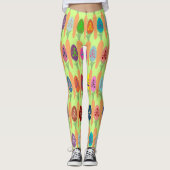 Karotten und Eier Leggings (Vorderseite)