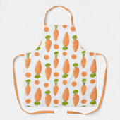 Karotten- und Stockmuster Schürze (Vorderseite)