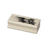 Karotten Vegetarier Vegan Gummistempel (Stempel)