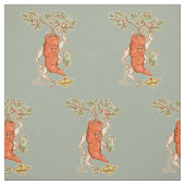 Karottenbekämpfung Feines Gemüse Stoff (Muster)