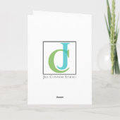 Karottengrußkarte Karte (Rückseite)